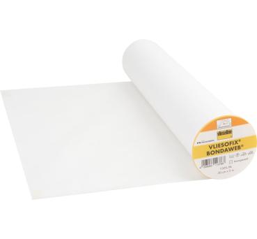 Vlieseline Vliesofix Breite 30cm Länge 5m Rolle